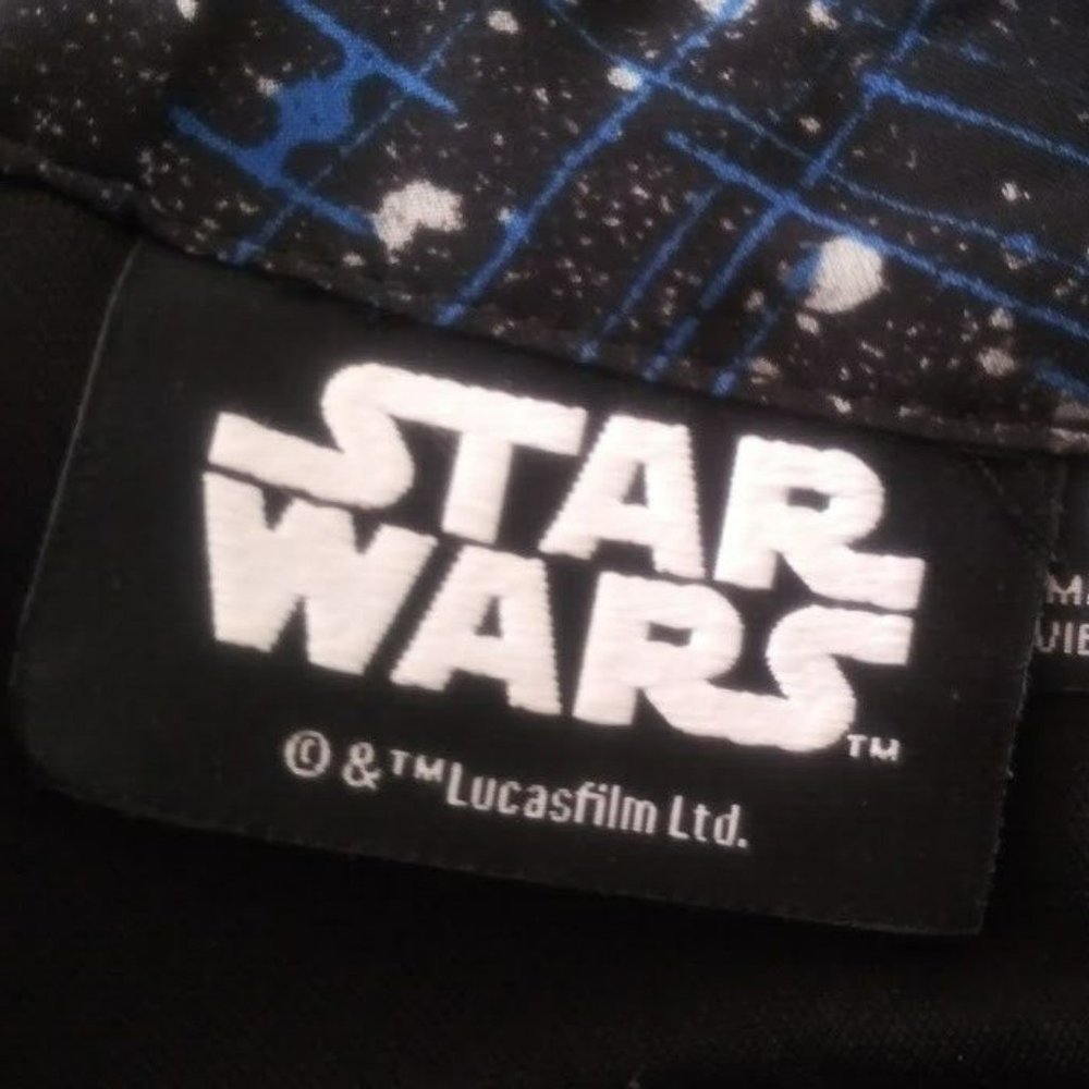 Star Wars (M) black outer space dress women/teens/mens